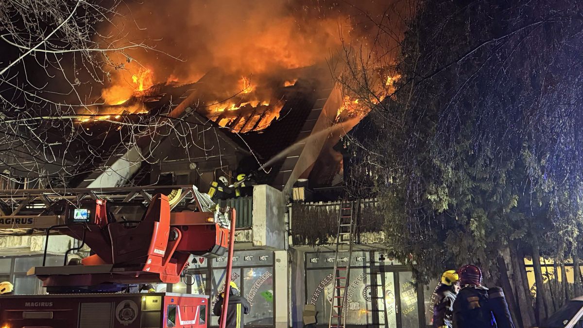 Požár v ubytovně u Budapešti: Tři mrtví, 22 zraněných